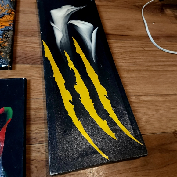 Abstract Art Canvas Set - Multicolor - Picture 6 of 8